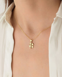 Gold Clover Necklace - GOLD