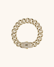 Tamamı Taşlı Lüks Zincir Bileklik