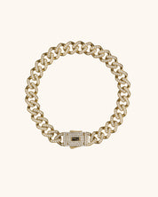 Tamamı Taşlı Lüks Zincir Bileklik