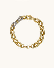 Taşlı Fiyonk Detaylı Modern Halkalı Bileklik