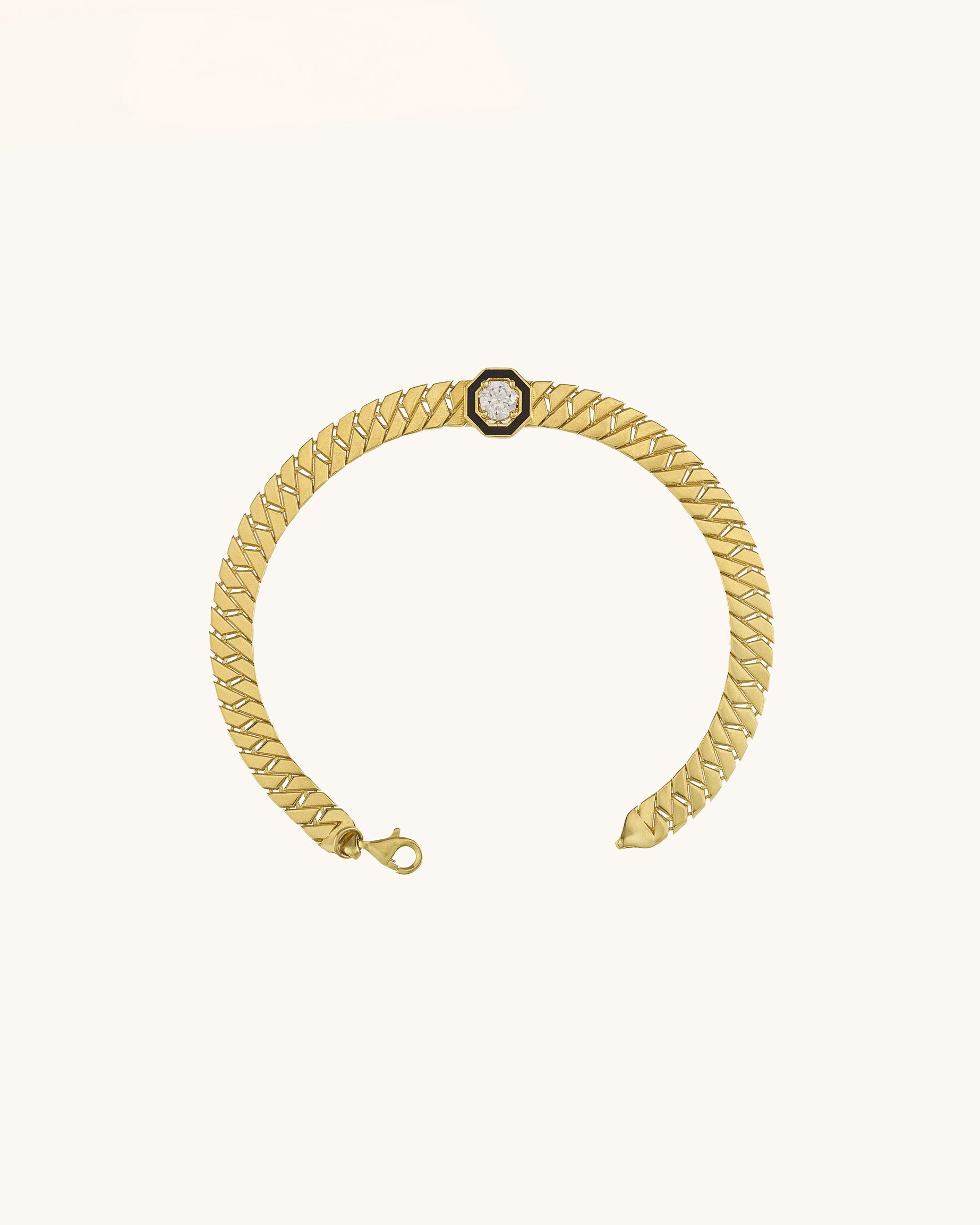 Geometrik Figürlü Zincir Bileklik