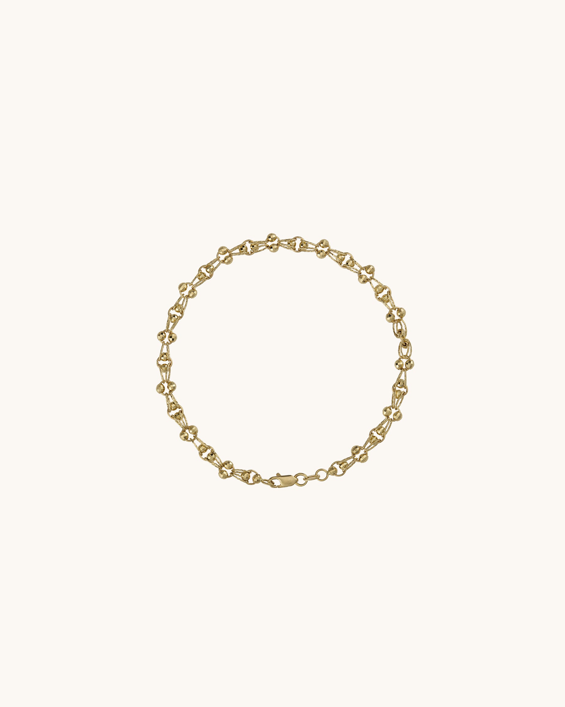 İkili İnce Zincir Zarif Bileklik