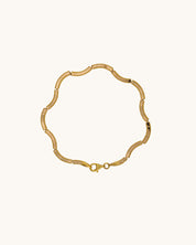 Dalgalı Formlu Modern Bileklik