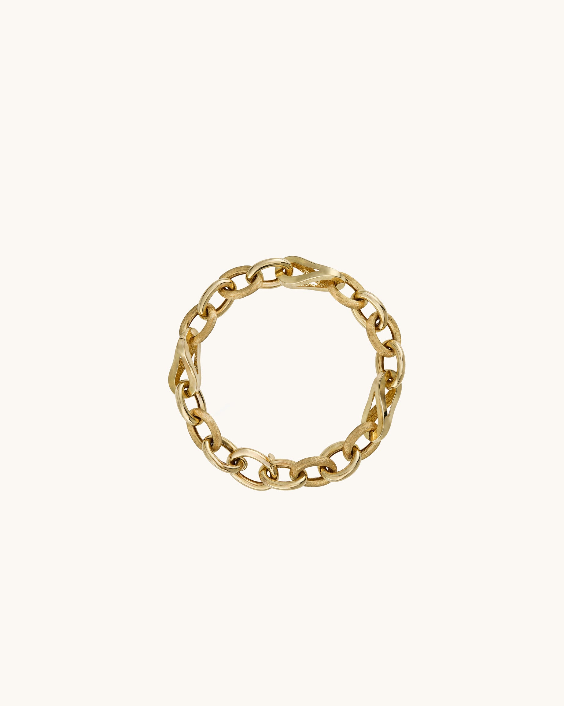 Modern Dokulu Karma Zincir Bileklik