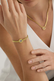 Güneş Figürlü Modern Kelepçe Model Bileklik