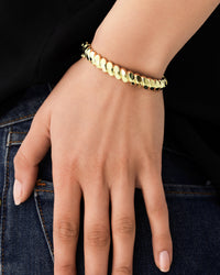 Gold Cuff Bracelet - GOLD