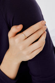 Pembe Taşlı Nazar Gözü Tasarım Burgu Yüzük