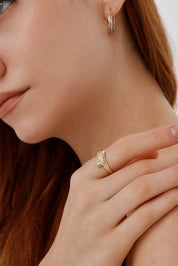 Antik Desenli Sarmal Yüzük