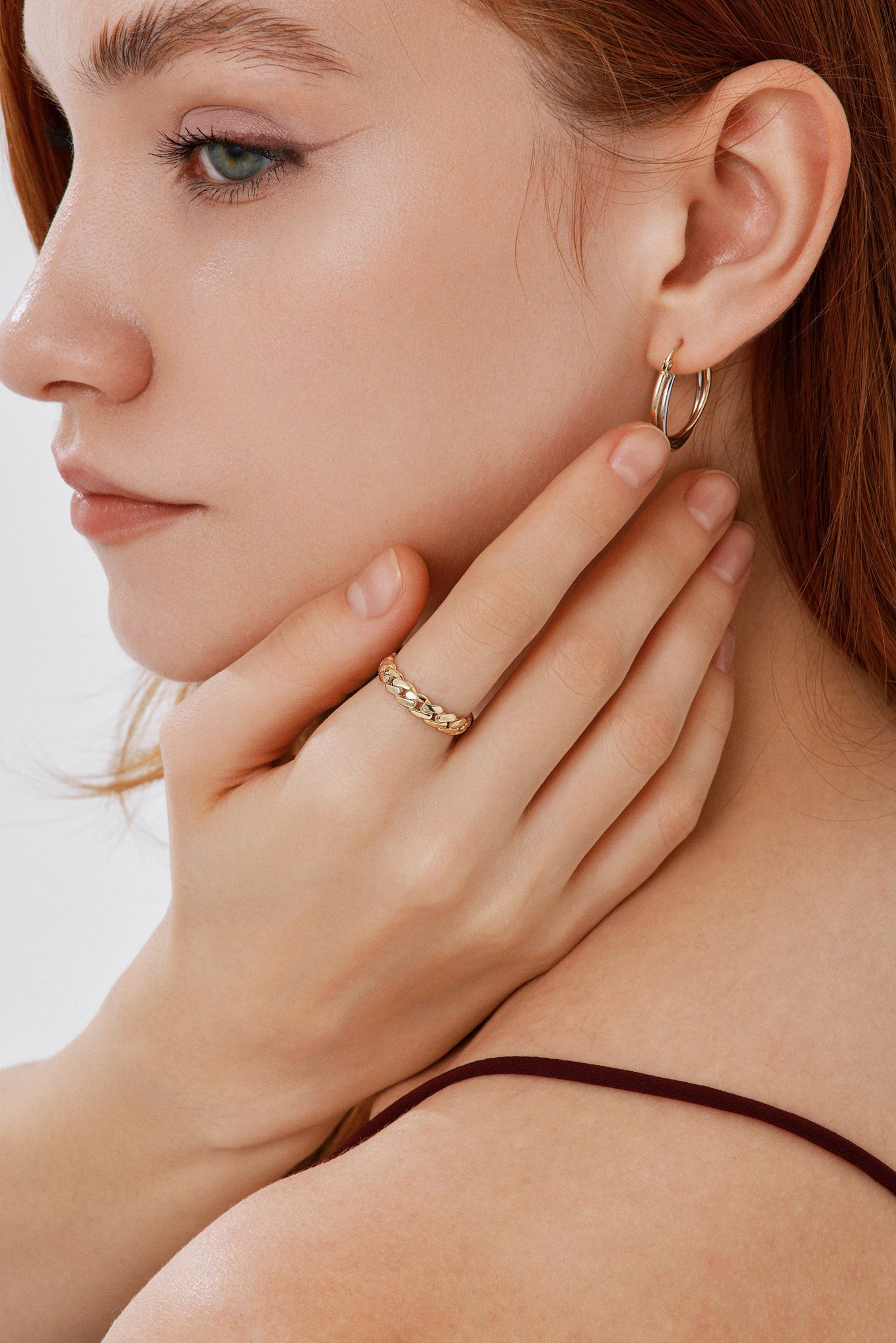 Klasik Zincir Tasarım Yüzük