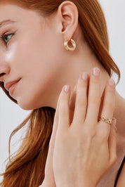 Sarmal Örgü Tasarım Yüzük