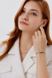 Sade Lüks Zincir Bileklik