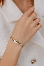 Sade Lüks Zincir Bileklik