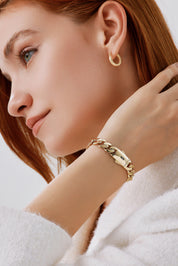 Sade Lüks Zincir Bileklik