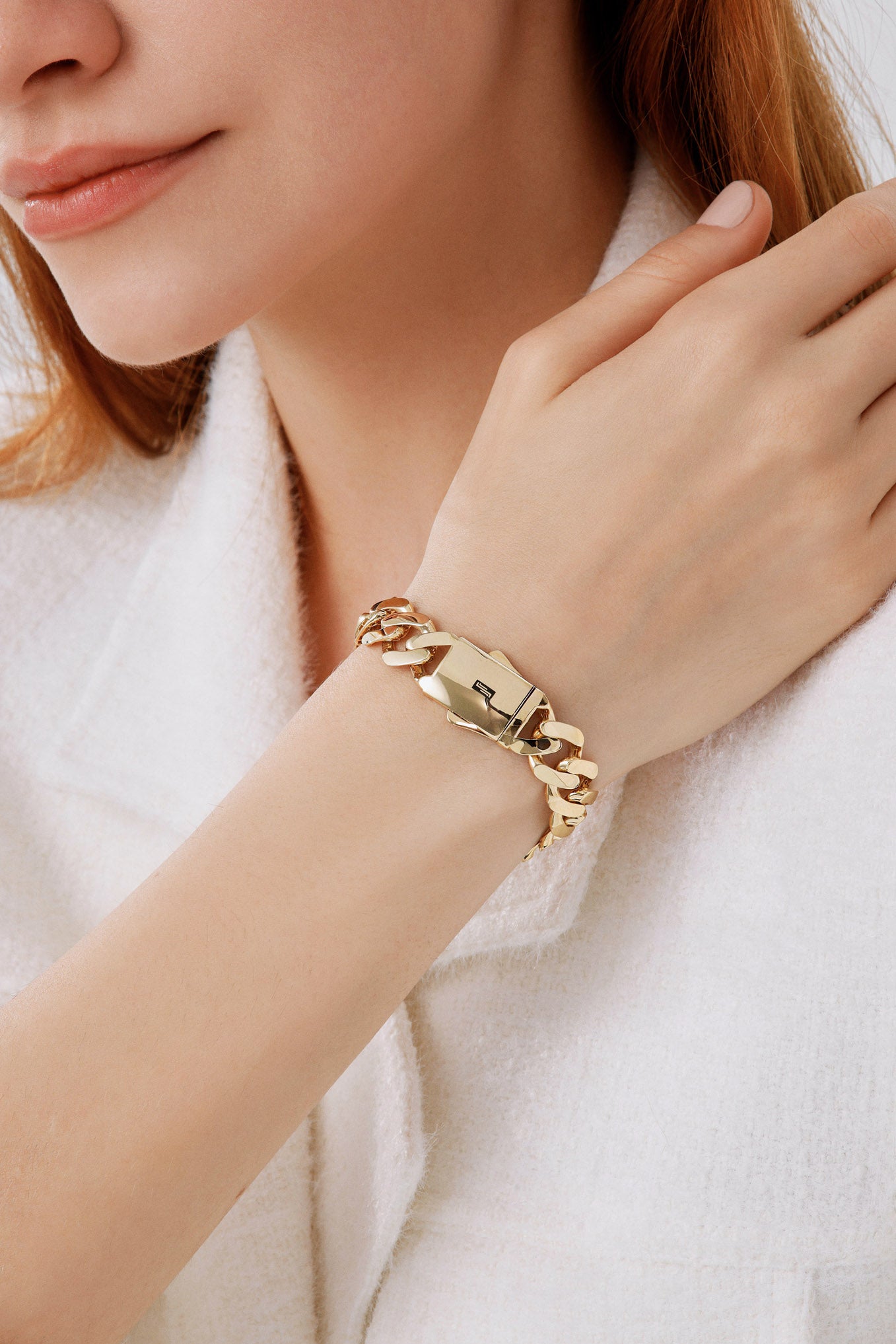 Sade Lüks Zincir Bileklik