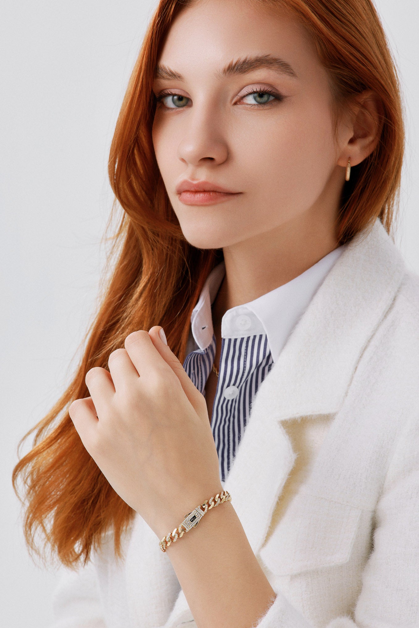 Zincir Taşlı Lüks Bileklik