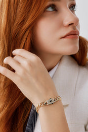 Zincir Taşlı Lüks Bileklik