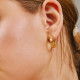 Emma M Hoops Earrings